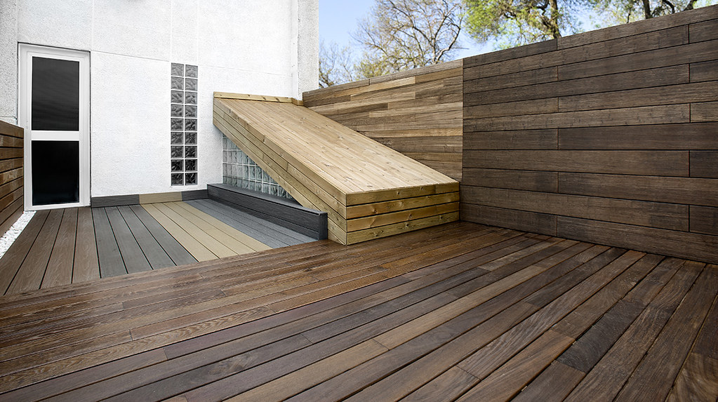 Panel madera exterior