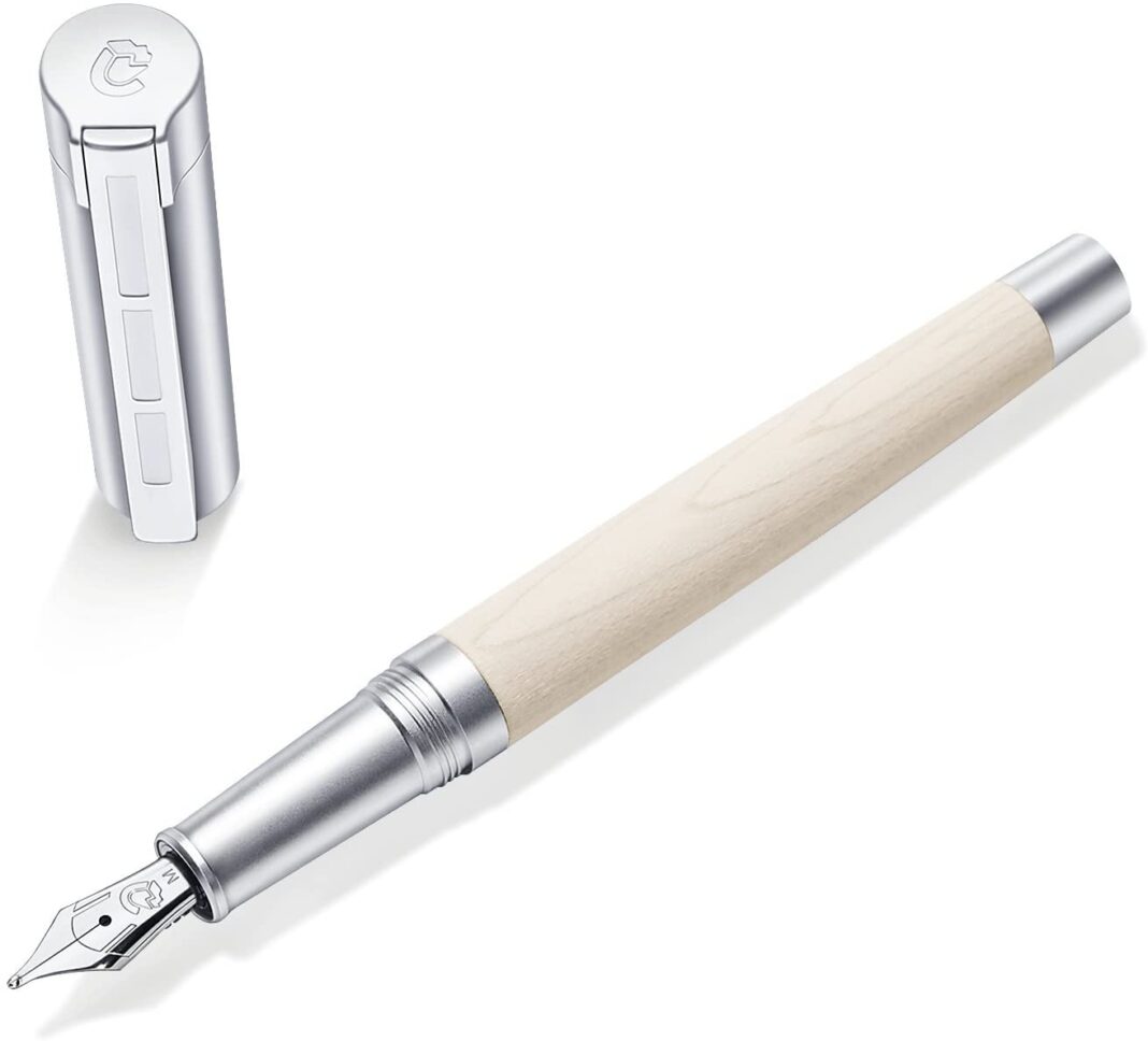 Pluma Estilográfica Personalizada Madera - Pluma Con Grabado De Texto