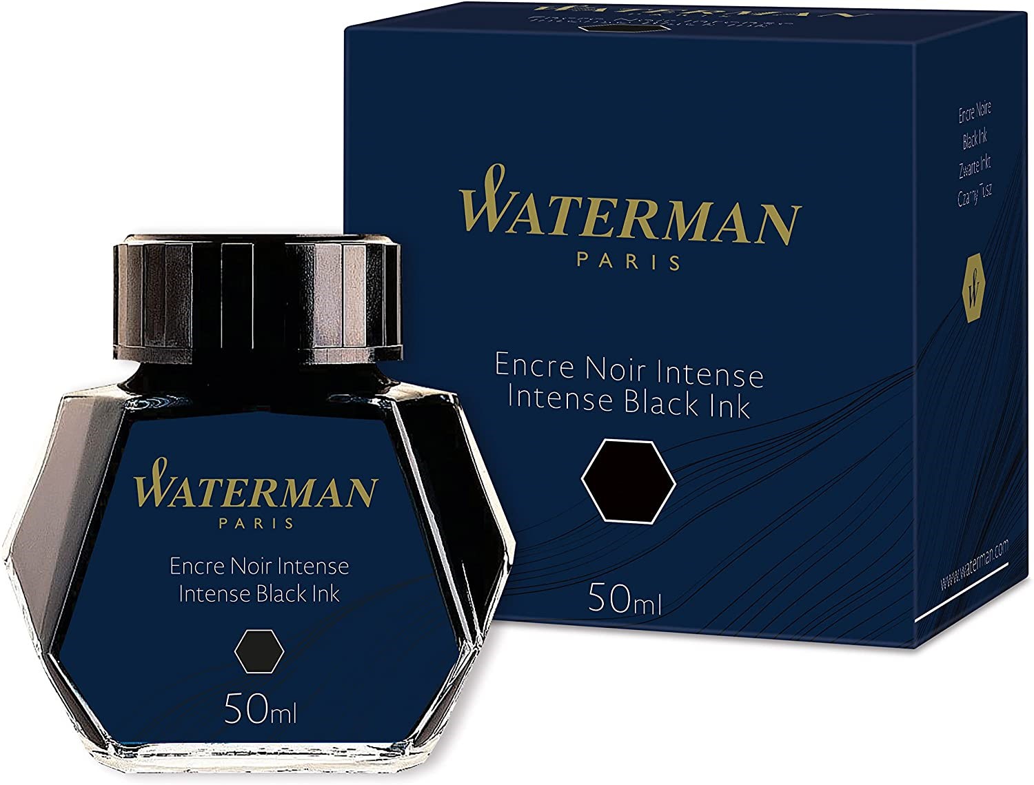 Waterman Botella de tinta estilográfica de 1.7 oz