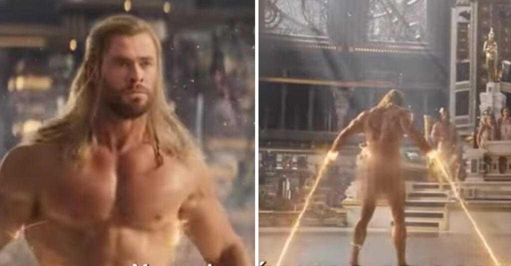 Chris Hemsworth habla sobre su desnudo en Marvel
