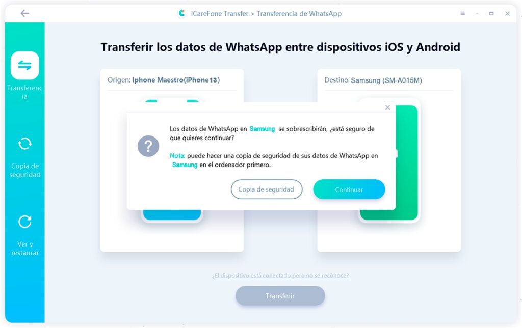 Cómo Transferir fácilmente los chats de WhatsApp entre Android &#038; iOS