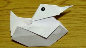 Pato de papel: aprender hacerlo fácil